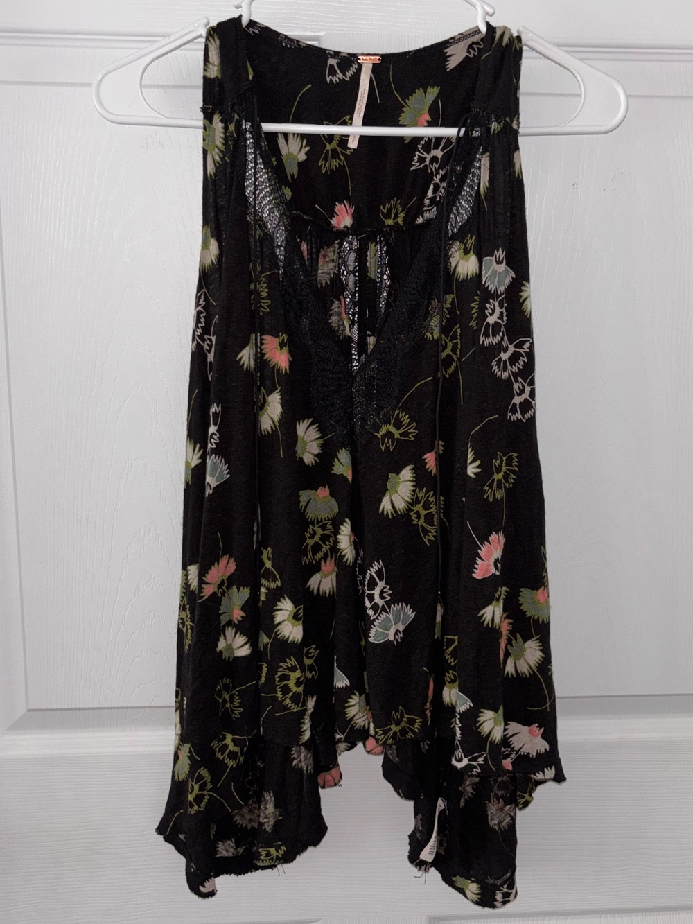Free People Love Potion Floral Tank Top Sz S